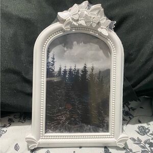 White Butterfly Elegant Frame